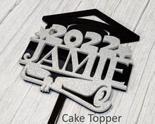 Load image into Gallery viewer, Graduation Gifts - Cake Topper, Key Chains, Ornament, and Tassel (Individual or Bundle) grad gift graduation gift graduation key chain
