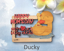 Load image into Gallery viewer, DIY Paintable, Personalized, Laser Cut Mother&#39;s Day Cards children&#39;s activities diy paintable gift mother&#39;s day gift
