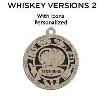 Load image into Gallery viewer, Custom - Jolly Good Time Ornaments whiskey lovers ornament christmas ornaments
