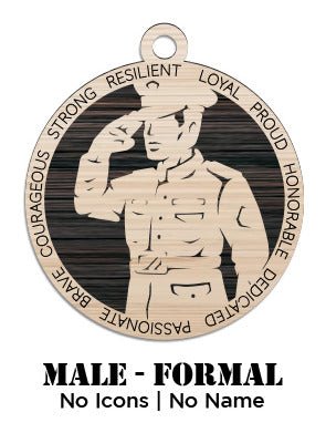 Marines - Male - Class A - No Icons - Not Personalized
