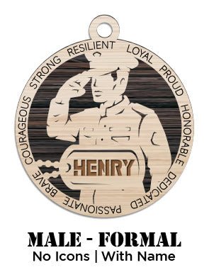 Marines - Male - Class A - No Icons - Personalized