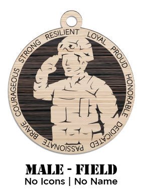 Marines - Male - Field - No Icons - Not Personalized
