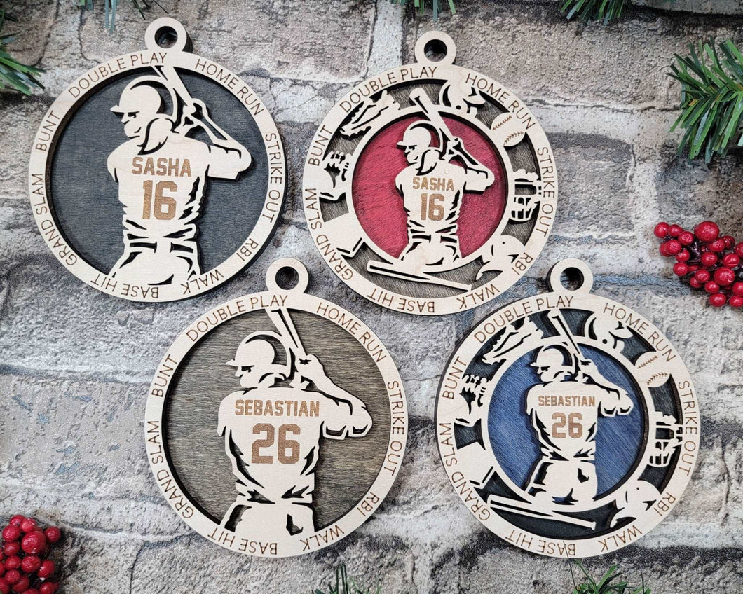 Stadium Series Baseball Ornament