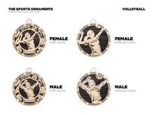 Load image into Gallery viewer, Stadium Series Volleyball Ornament
